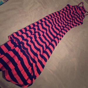 High/low cotton dress